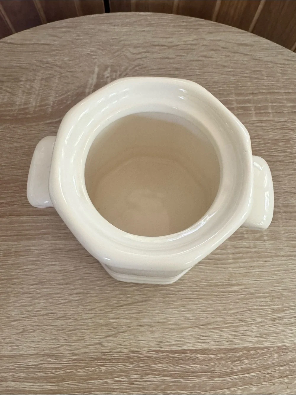 Pfaltzgraff White Heritage Ceramic Lidded Sugar Jar
